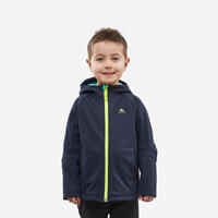 Softshell Hiking jacket - MH550 Navy - 2-6 years