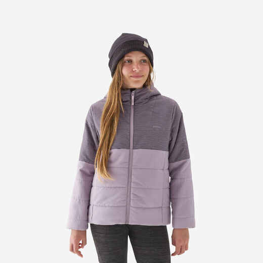 
      CHAQUETA ACOLCHADA DE SENDERISMO NIÑOS NH100 VIOLETA
  