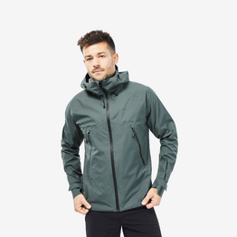 Veste légère imperméable de randonnée - MH500 - Homme - Vert