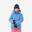 Skijacke Kinder warm wasserdicht - 550 blau 