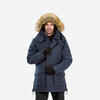 Temno modra moška zimska vodoodporna pohodniška jakna SH900