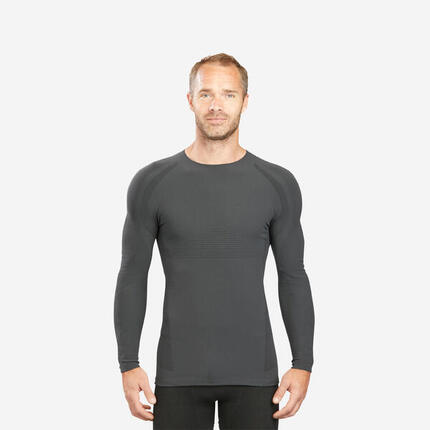 Sous-vêtement de ski ultra respirant et confort homme, BL900 seamless haut gris