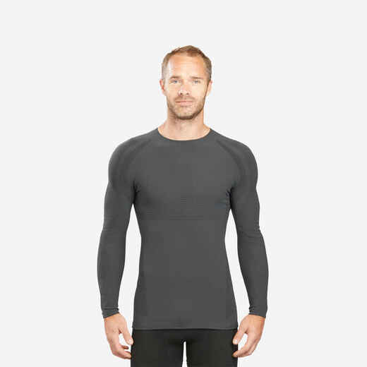 
      Vīriešu īpaši elpojošs bezvīļu slēpošanas termoveļas krekls “BL 900”, pelēks
  