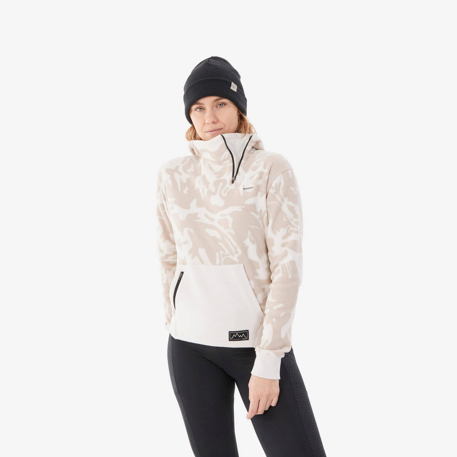 Women's Hiking Fleece Sweatshirt MH100