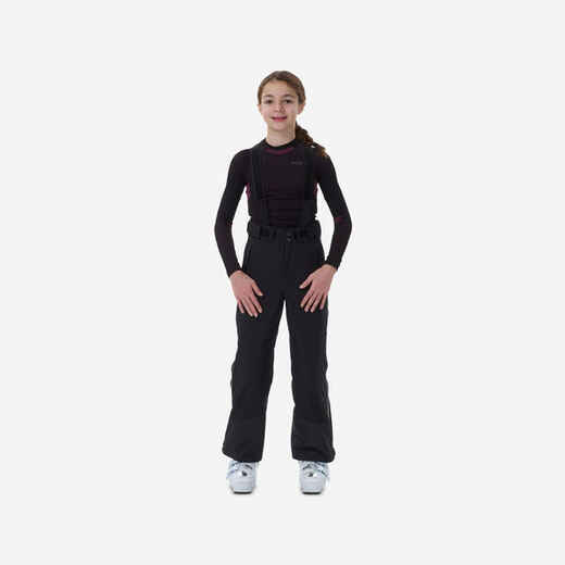 
      KIDS’ REMOVABLE SKI CLUB COMPETITION TROUSERS - 980 - BLACK
  