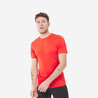 Men's Hiking Synthetic Short-Sleeved T-Shirt  MH100