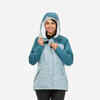 Sieviešu ūdensnecaurlaidīga ziemas pārgājienu jaka “SH100 X-Warm”, līdz -10°C