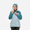 Women’s hiking waterproof winter jacket - SH500 -10°C