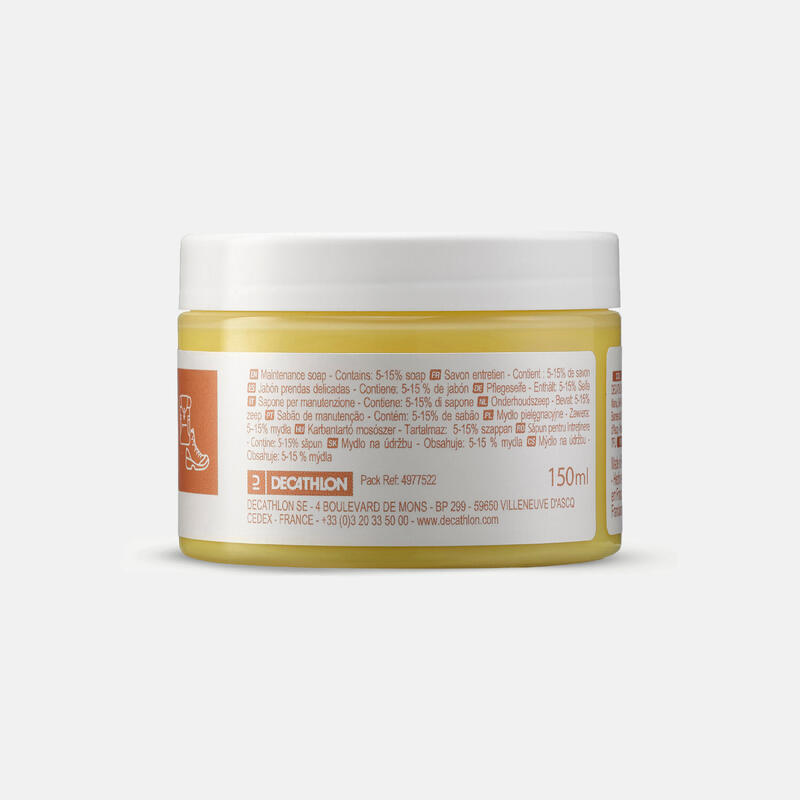 Săpun solid cu glicerină pentru încălțăminte și echipamente din piele 150 ml