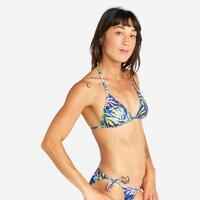 Women's Triangle Bikini Top - Mae Cuty Blue