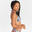 Kadın Çıkarılabilir Pedli Üçgen Bikini Üstü - Pembe - Desenli - MAE