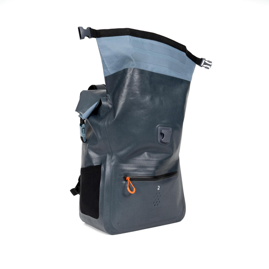 Rucksack wasserdicht, 2-teilig (für trockene und nasse Sachen) 35 L