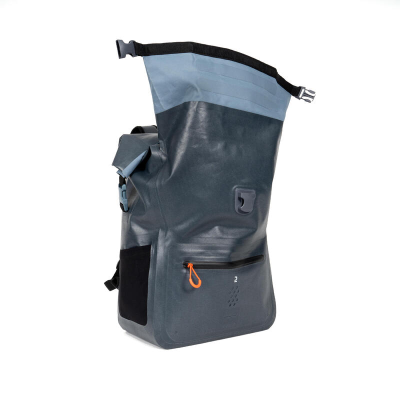 Rucsac etanș IPX6, 2 părți (lucruri uscate, lucruri umede) 35l.