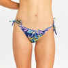 Bikini-Hose Damen seitlich geknotet - Sofy Cuty blau