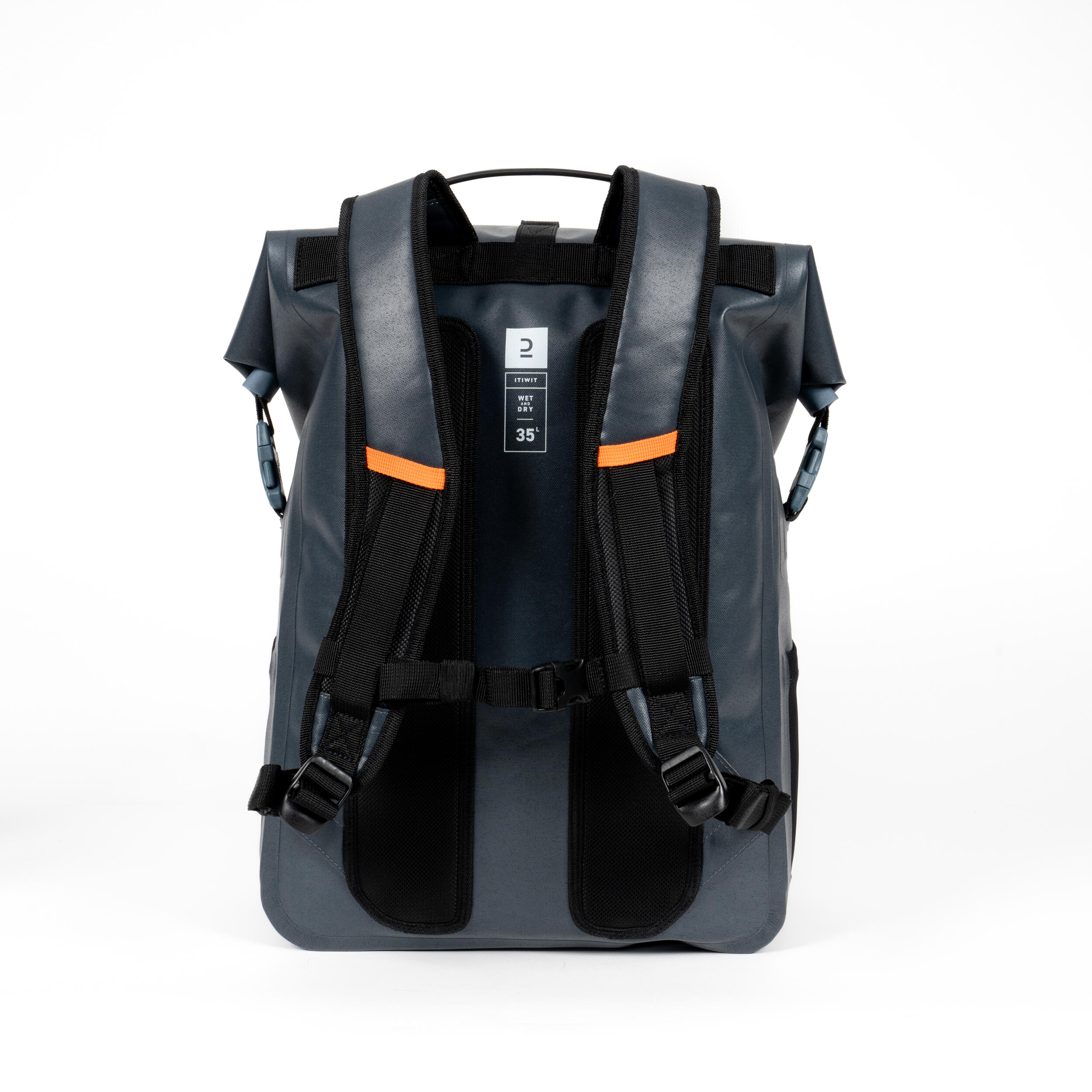 Waterproof backpacks, 2 sections (dry belongings, wet belongings) 35 L. 4/17