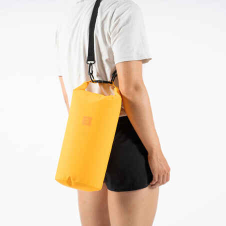 Neperšlampantis krepšys, 5l talpos, IPX4, geltonas