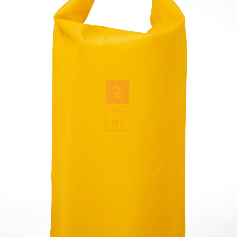 Sac étanche IPX4 10L jaune