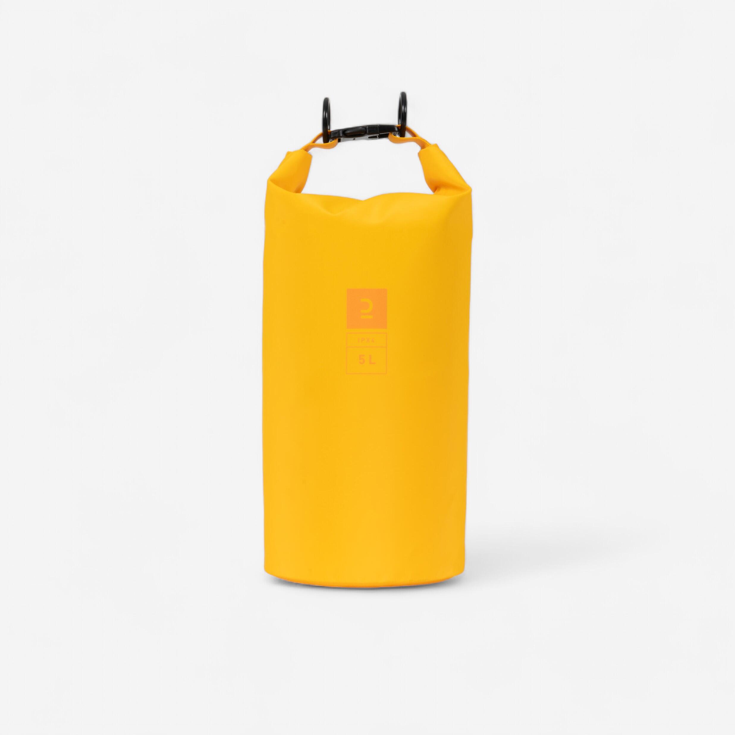 Waterproof bag IPX4 5L yellow