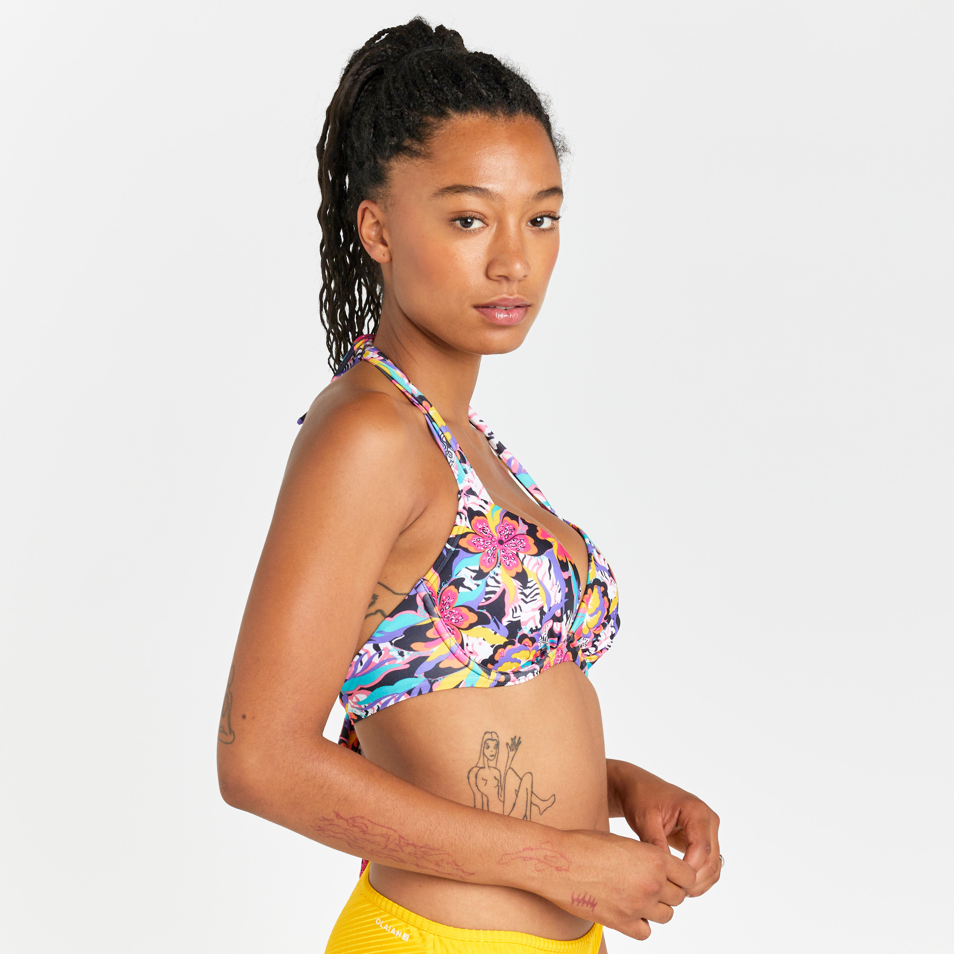 Women's Push-Up Surfing Swimsuit Top – Elena - OLAIAN