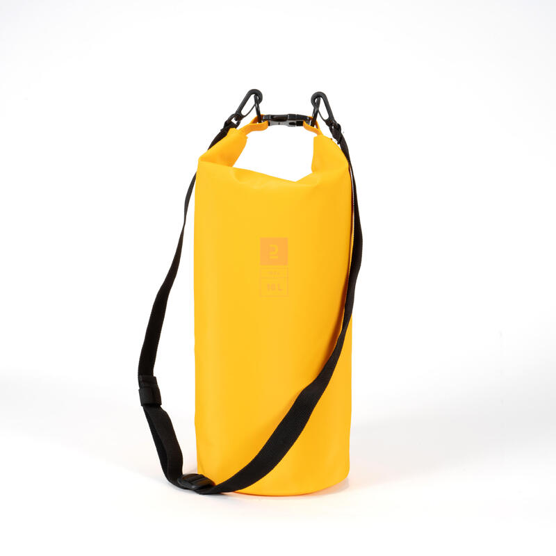 Sac étanche IPX4 10L jaune