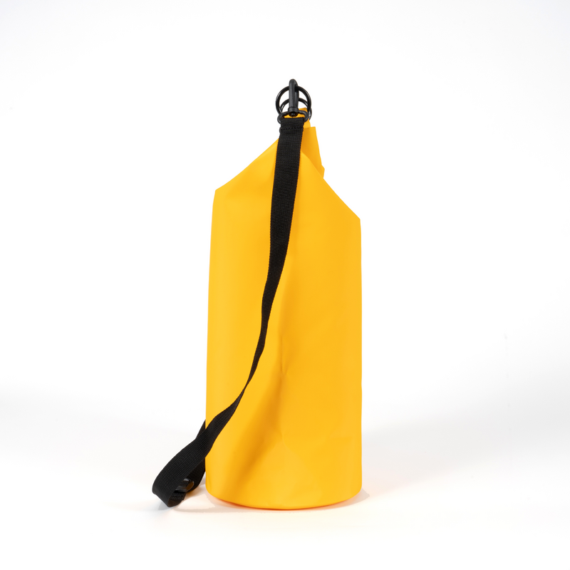 Sac Étanché 20x32 Cm Jaune – Pochette Imperméable Avec Bandoulière Pour Plage, Natation, Kayak & Sport