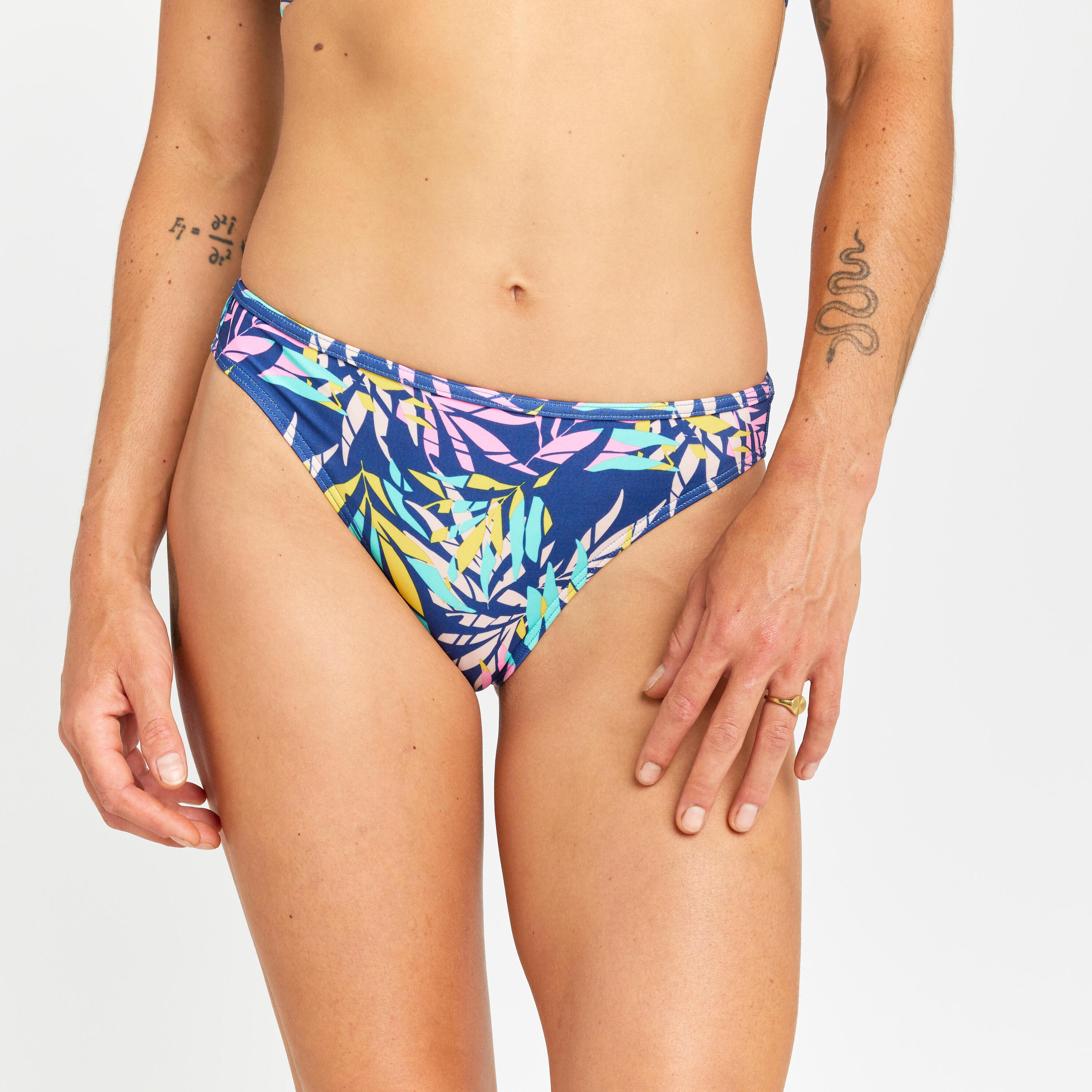 Women's briefs swimsuit bottoms - Nina cuty blue 2/4