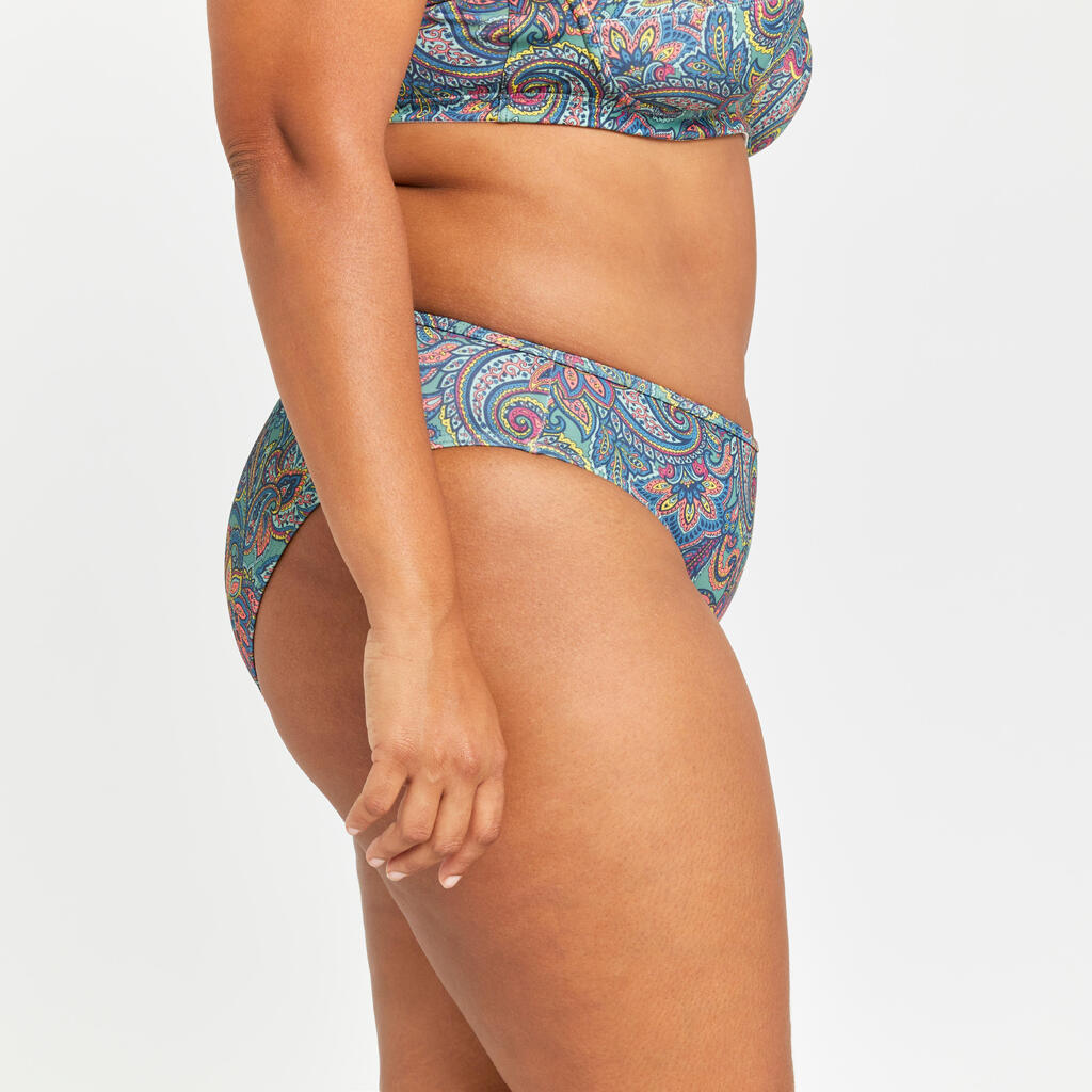 Panty de bikini de surf blanco para mujer Nina
