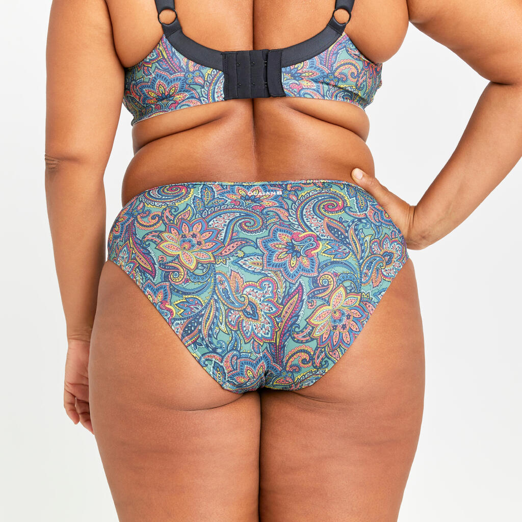Panty de bikini de surf blanco para mujer Nina