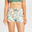 Zwemshort voor dames Tini belly wit