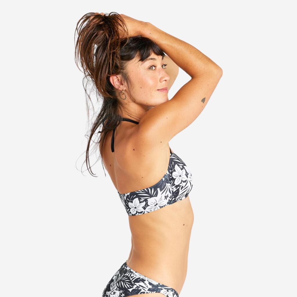 Bikini-Oberteil Bandeau Damen - Lori Borneo grün