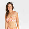 Bikini-Oberteil Bandeau Damen - Lori Borneo orange