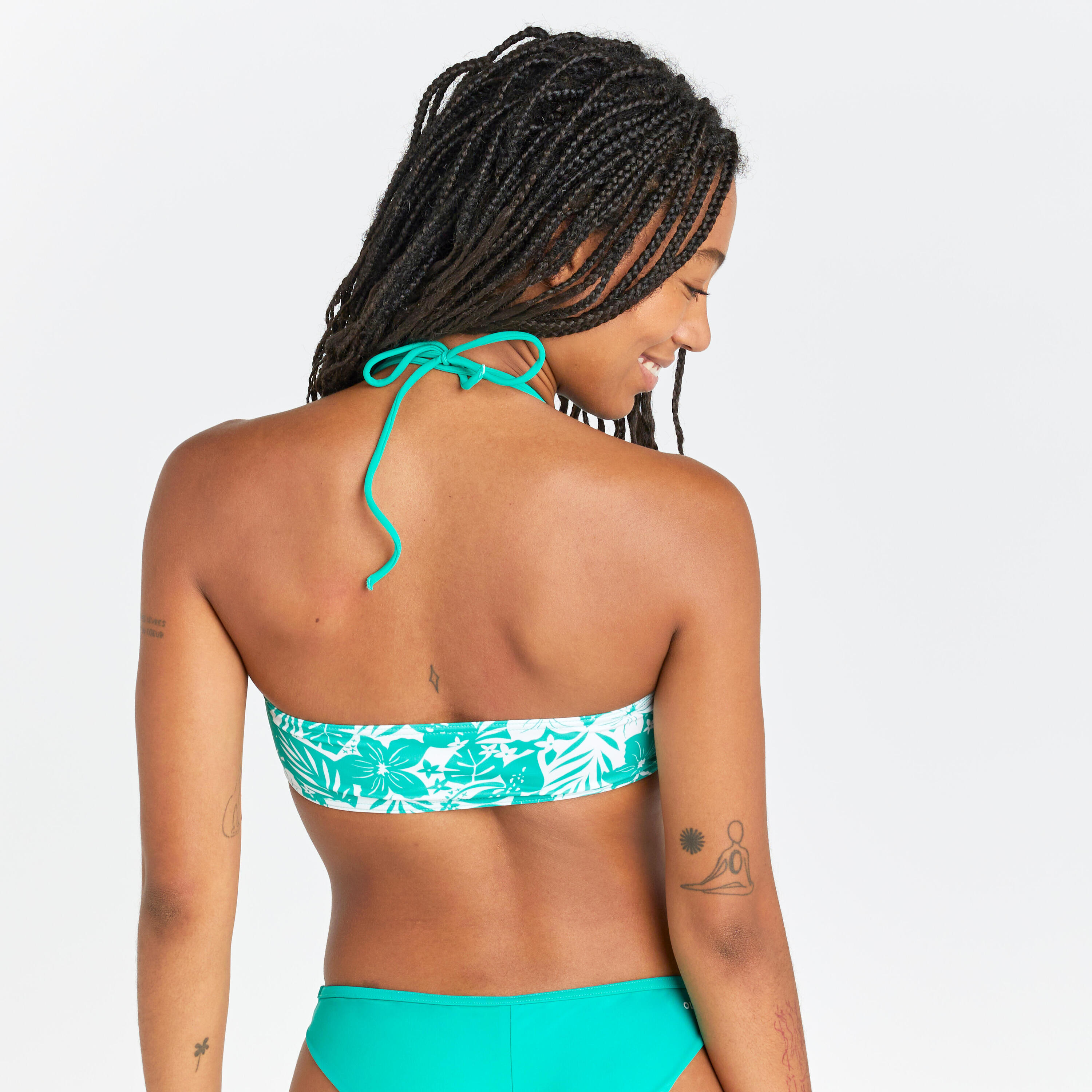 Top de bikini caicai Mulher - Lori borneo verde 4/6