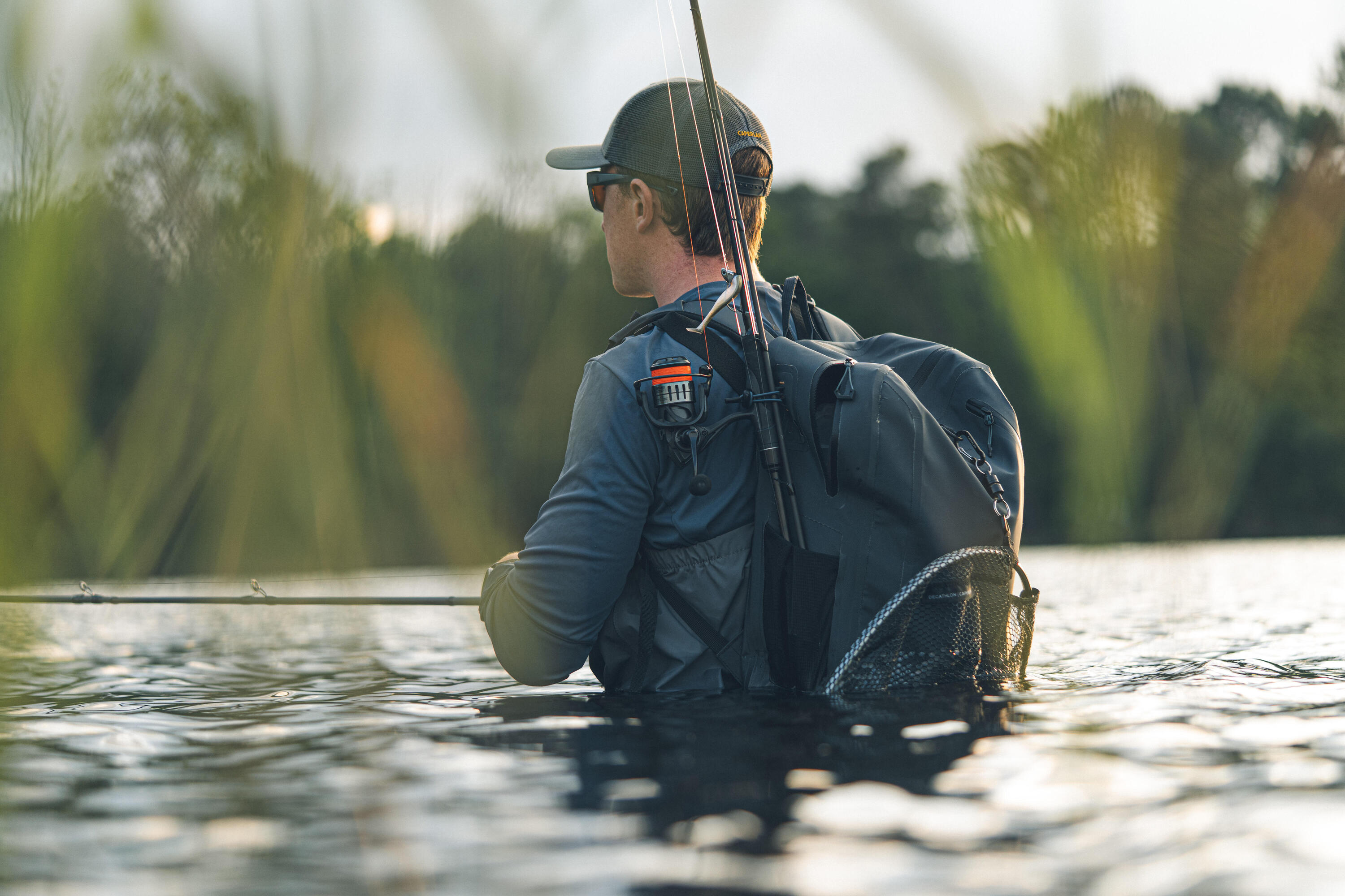 Sac à dos de pêche imperméable 20 L - 500 WPF 19/19