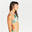 Top de bikini mulher - Andrea tropical verde