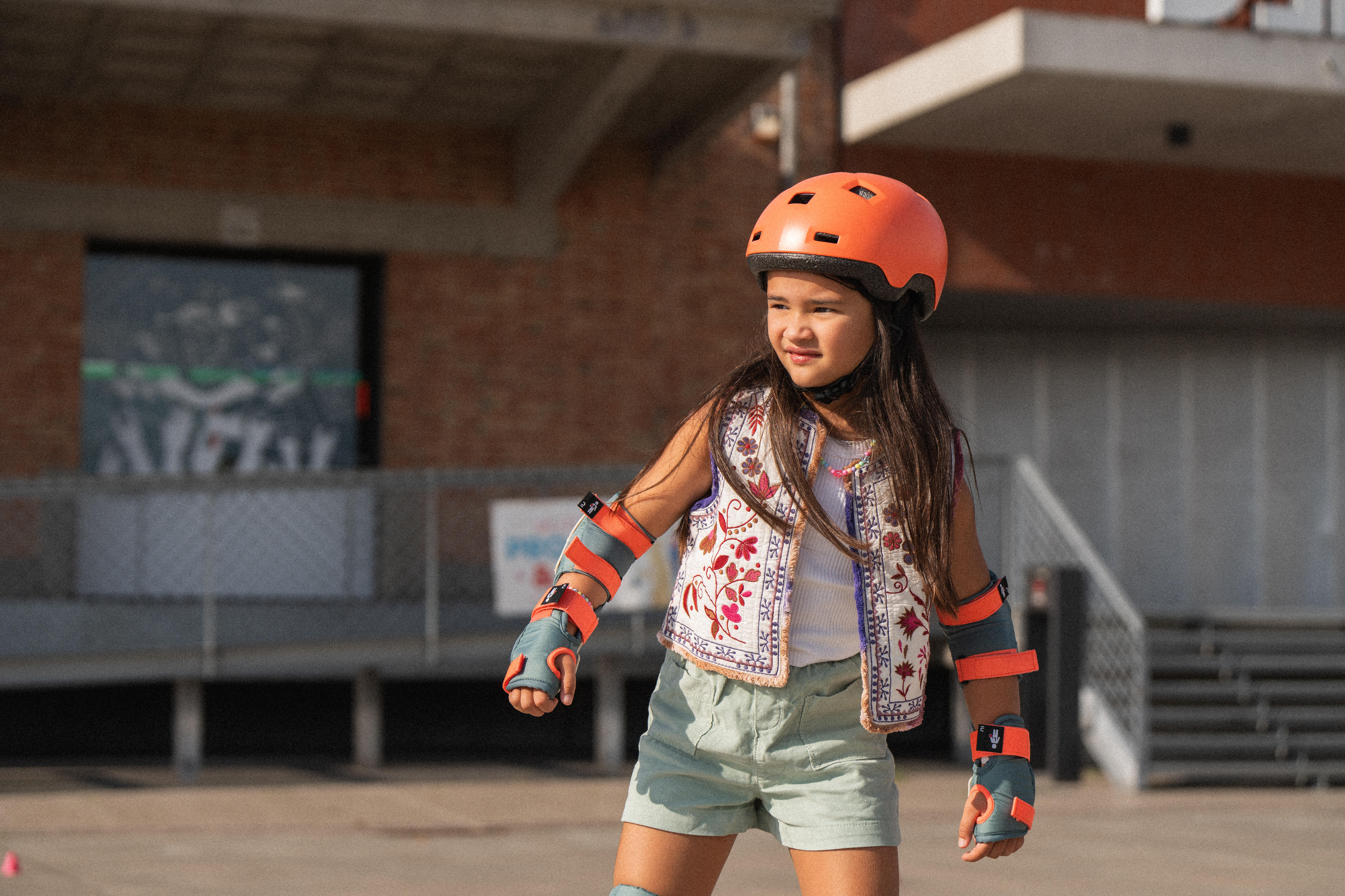 Kids' 3x2 Inline Skating/Scootering Protective Equipment - Play - OXELO