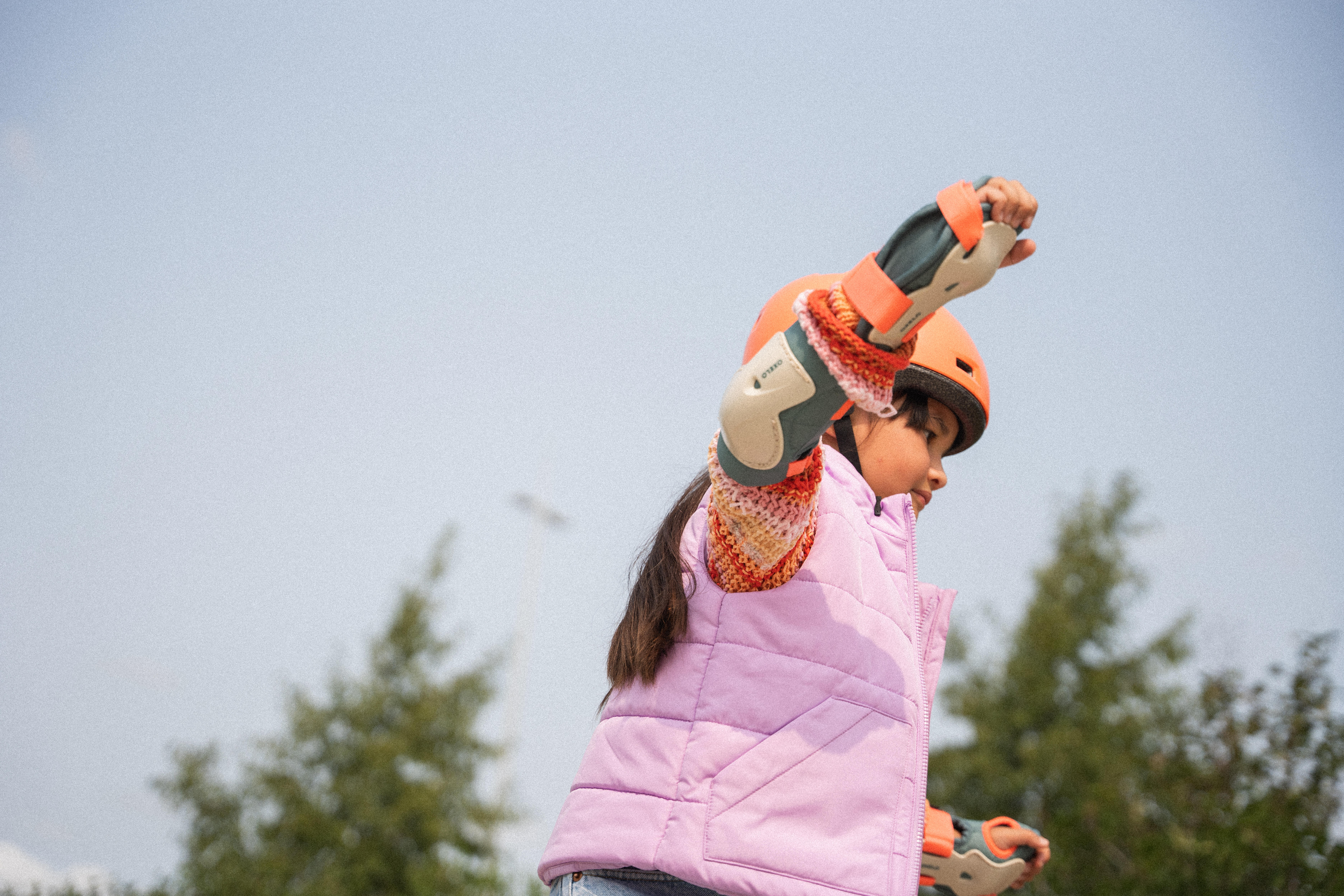Kids' 3x2 Inline Skating/Scootering Protective Equipment - Play - OXELO
