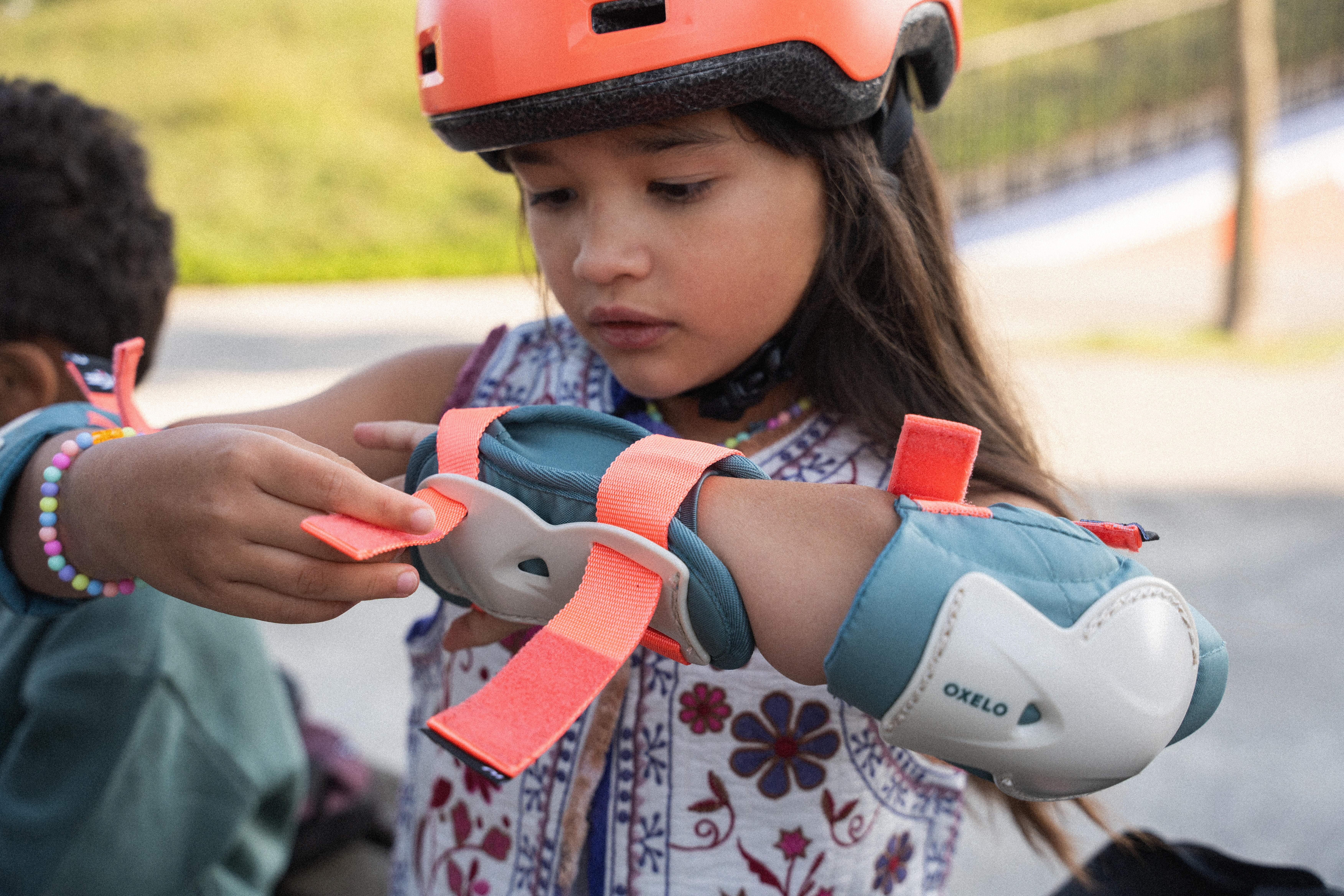 Kids' 3x2 Inline Skating/Scootering Protective Equipment - Play - OXELO