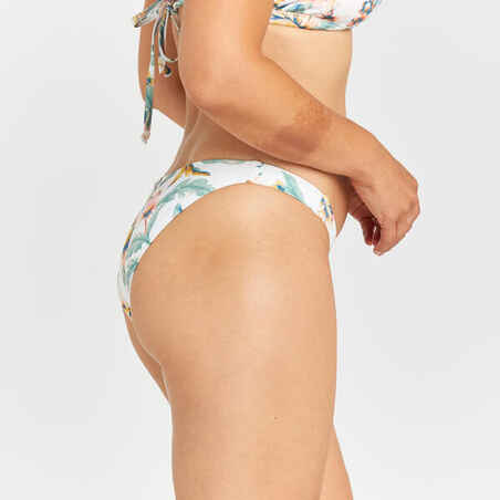Women's briefs swimsuit bottoms - Aly belly white