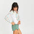 Women UV Protection UPF50+ Beach Top Surfing Rashguard T-shirt White