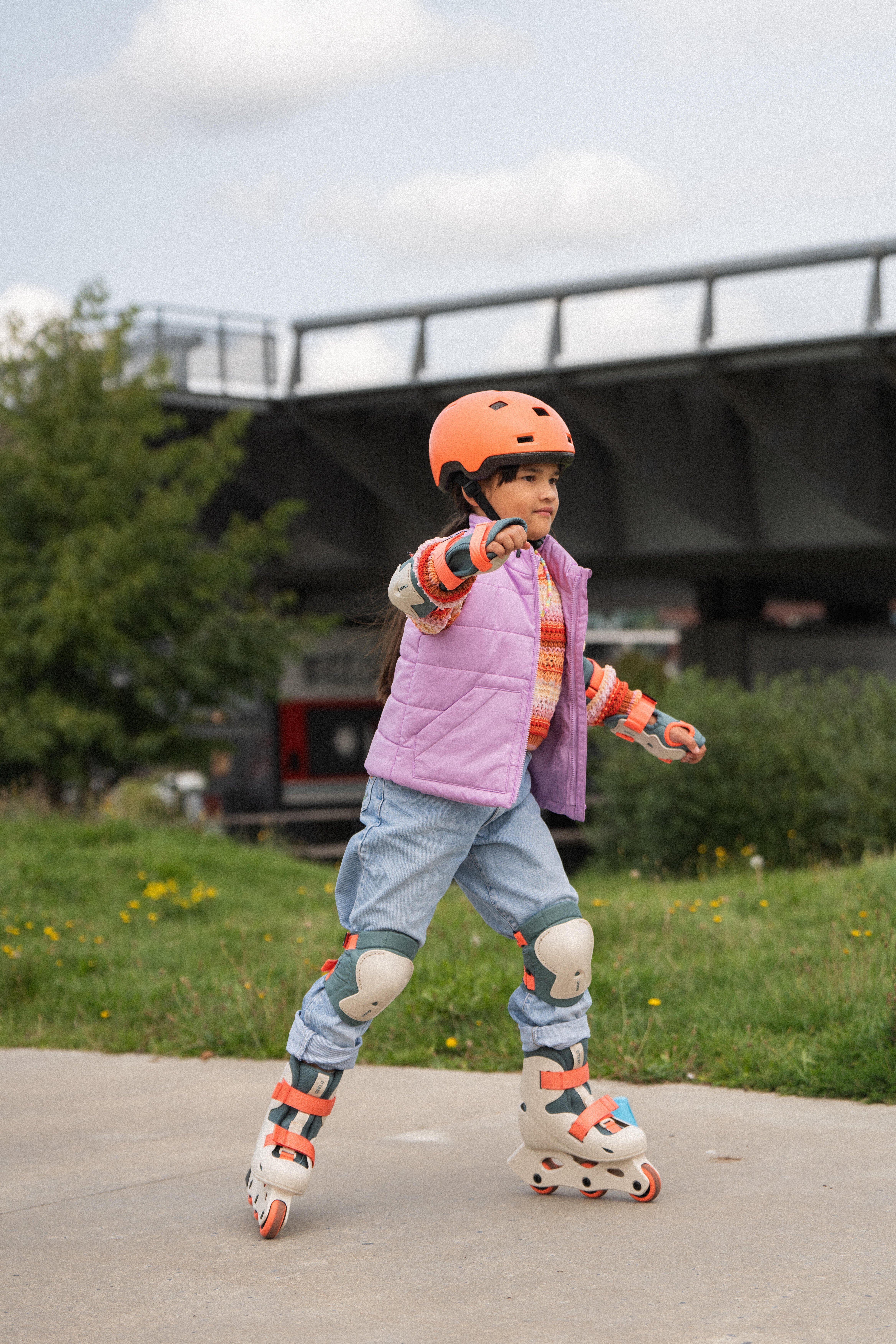Patins à roues alignées enfant - Learn 100 - OXELO