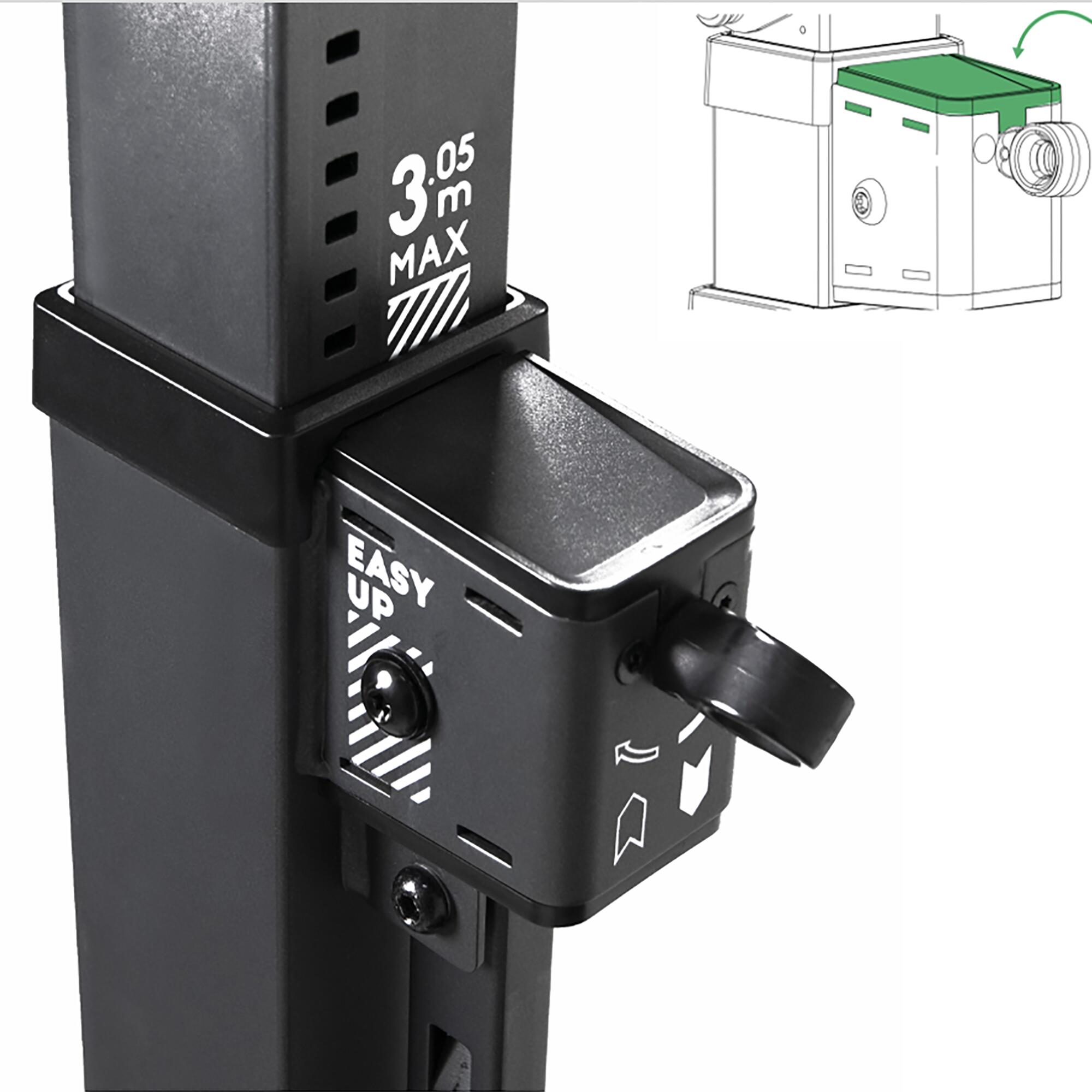 Peças-guia para Poste de Tabela de Basquetebol B500 B100 Box (Conjunto) 2/5