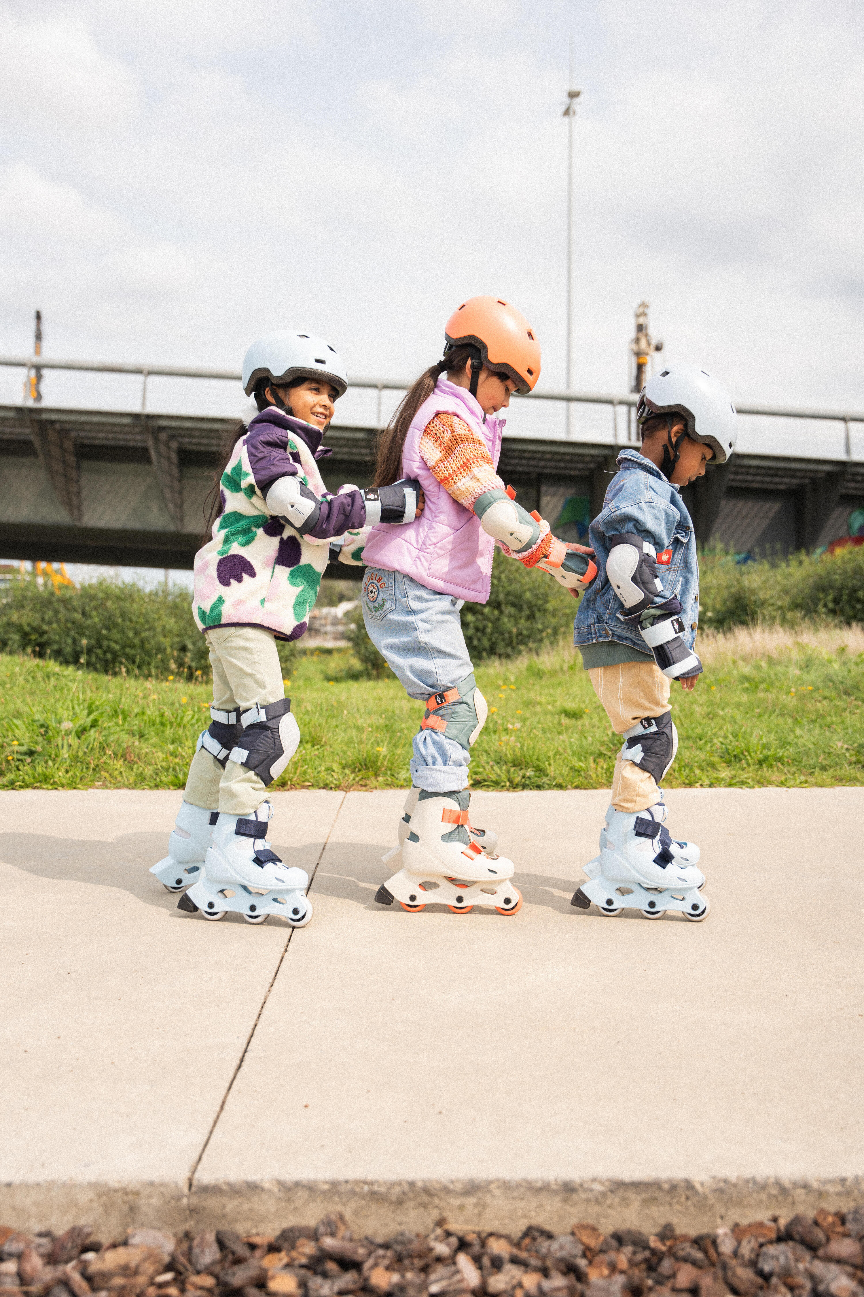 Patins à roues alignées enfant - Learn 100 16/19
