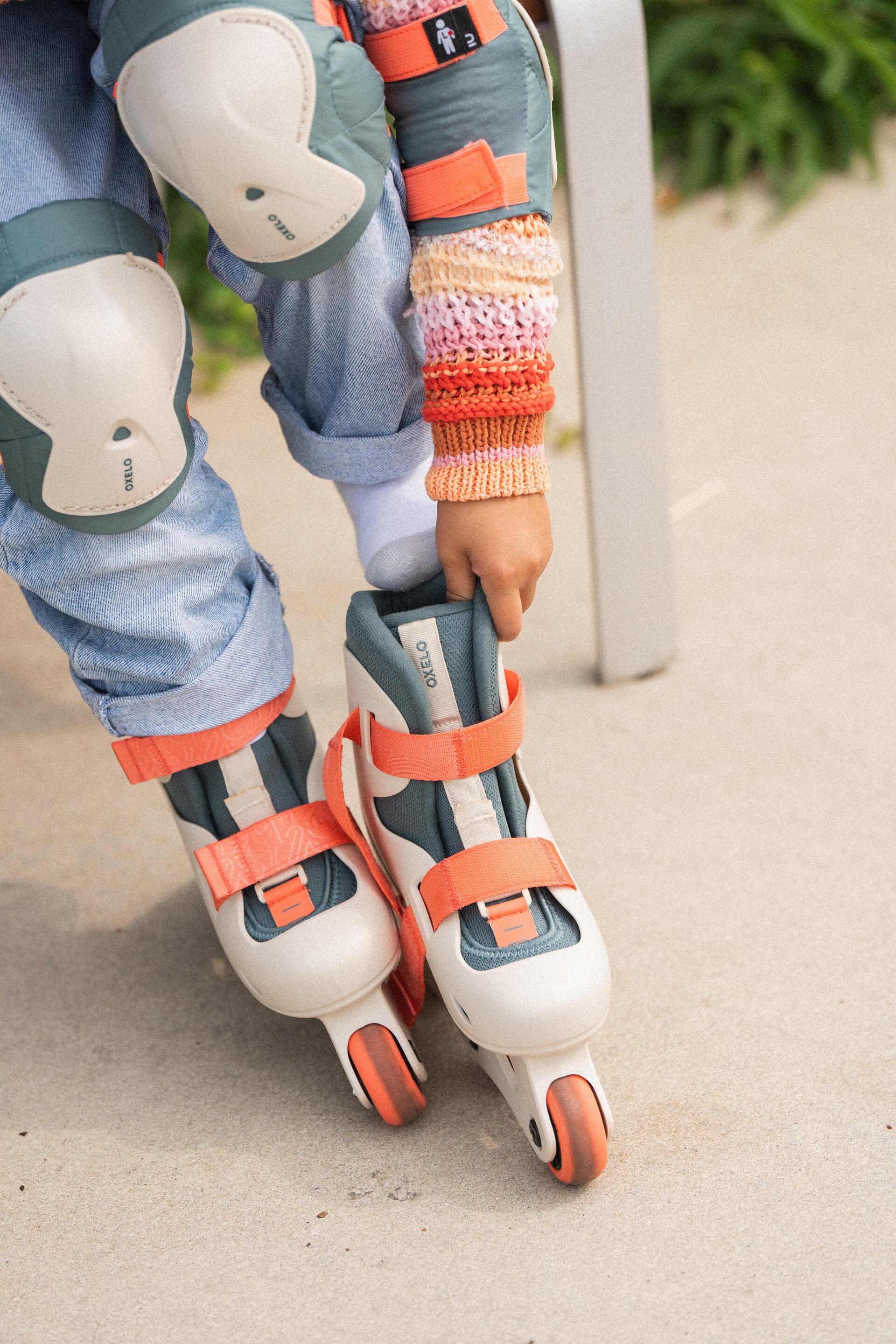 Kids' Skates Learn 100 Beige