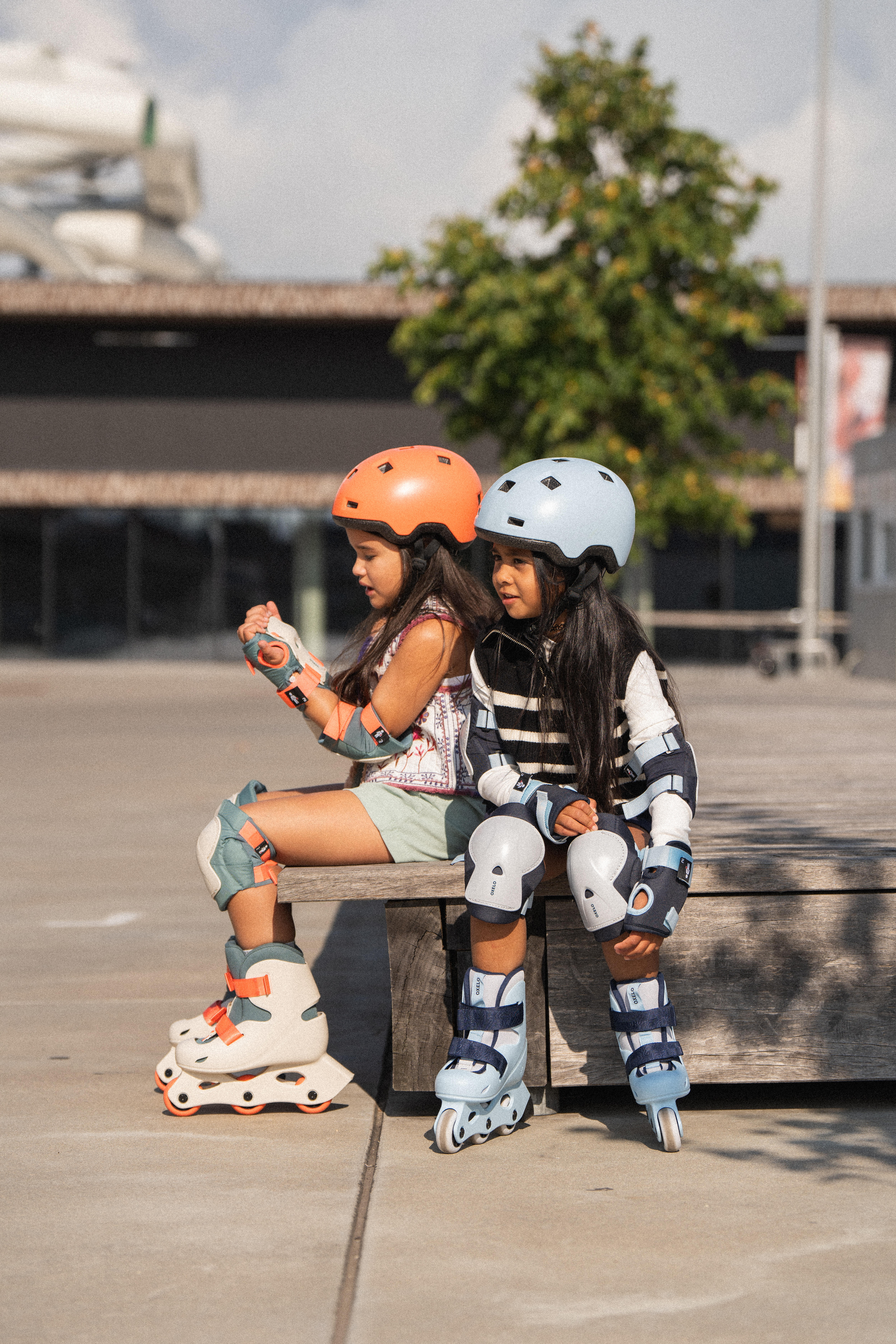 Patins à roues alignées enfant - Learn 100 - OXELO