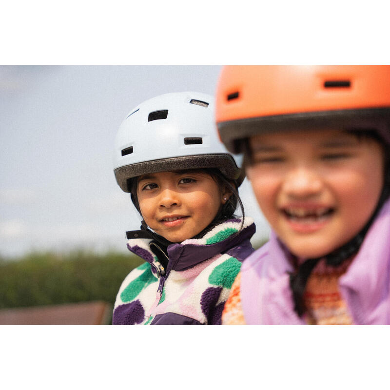 Casque enfant roller skateboard trottinette B100 Corail pour les clubs et  collectivités