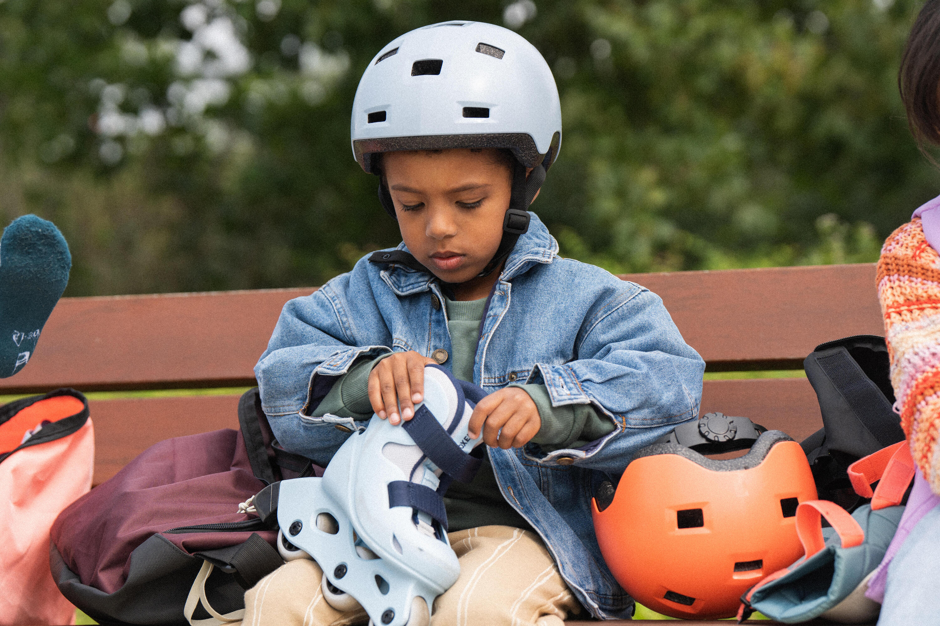 Patins à roues alignées enfant - Learn 100 8/20