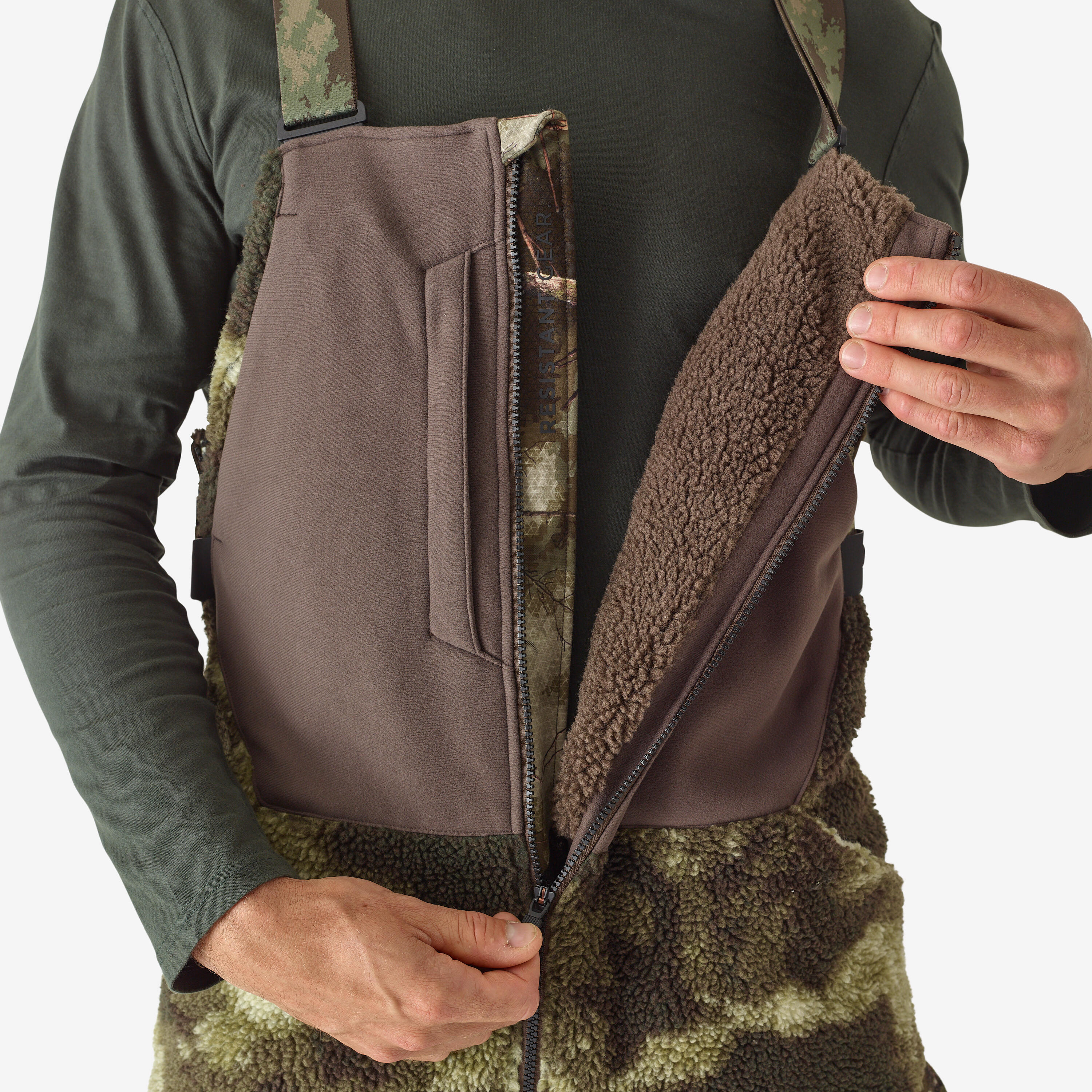 Warm Silent Dungarees - Treemetic 900 - SOLOGNAC