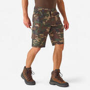 Bermude 500 Camuflaj WOODLAND verde Bărbați