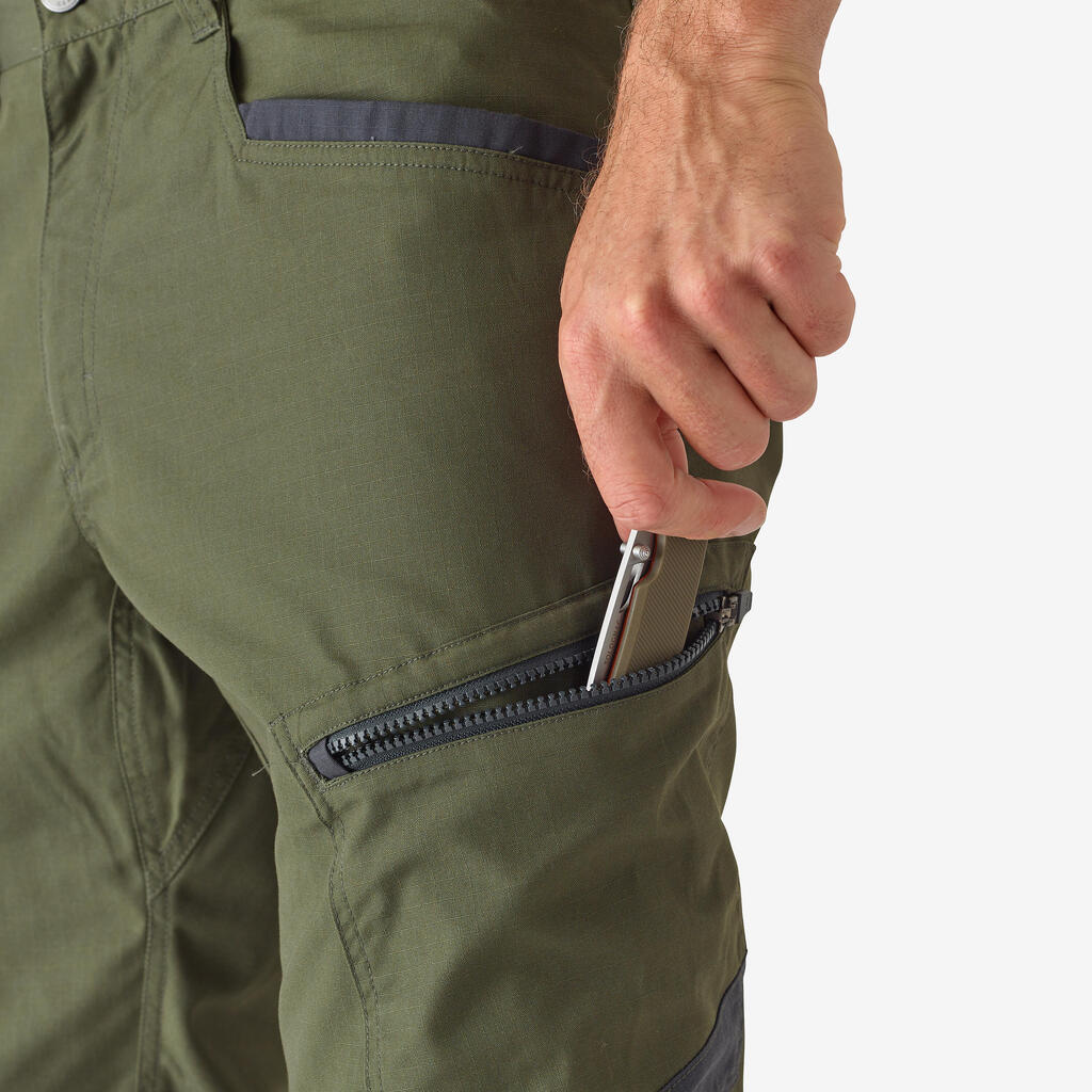 PANTALON CARGO STEPPE 540 VERT