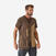 GILET BALL TRAP 500 MARRON